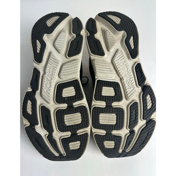 Hoka One One M Bondi 7 Men's Size 10.5 Running Shoes Gray Turbulence Chill - Picture 4 of 11